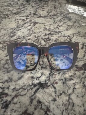 FREYRS Tortoiseshell Square Blue-Light Glasses